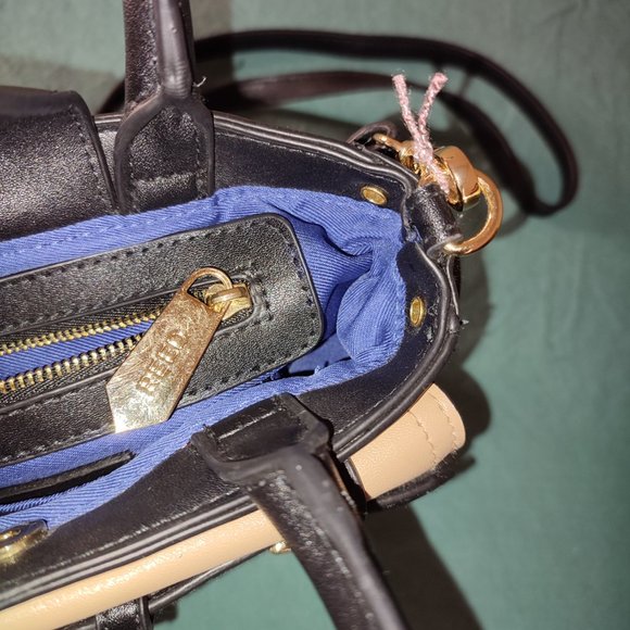 Reed Purse Crossbody bag Cream and Black comfortable casual classic - Picture 10 of 16